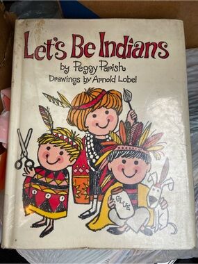 Vintage 60s 1960s 1st edition illustrated Children’s book Native American Indian